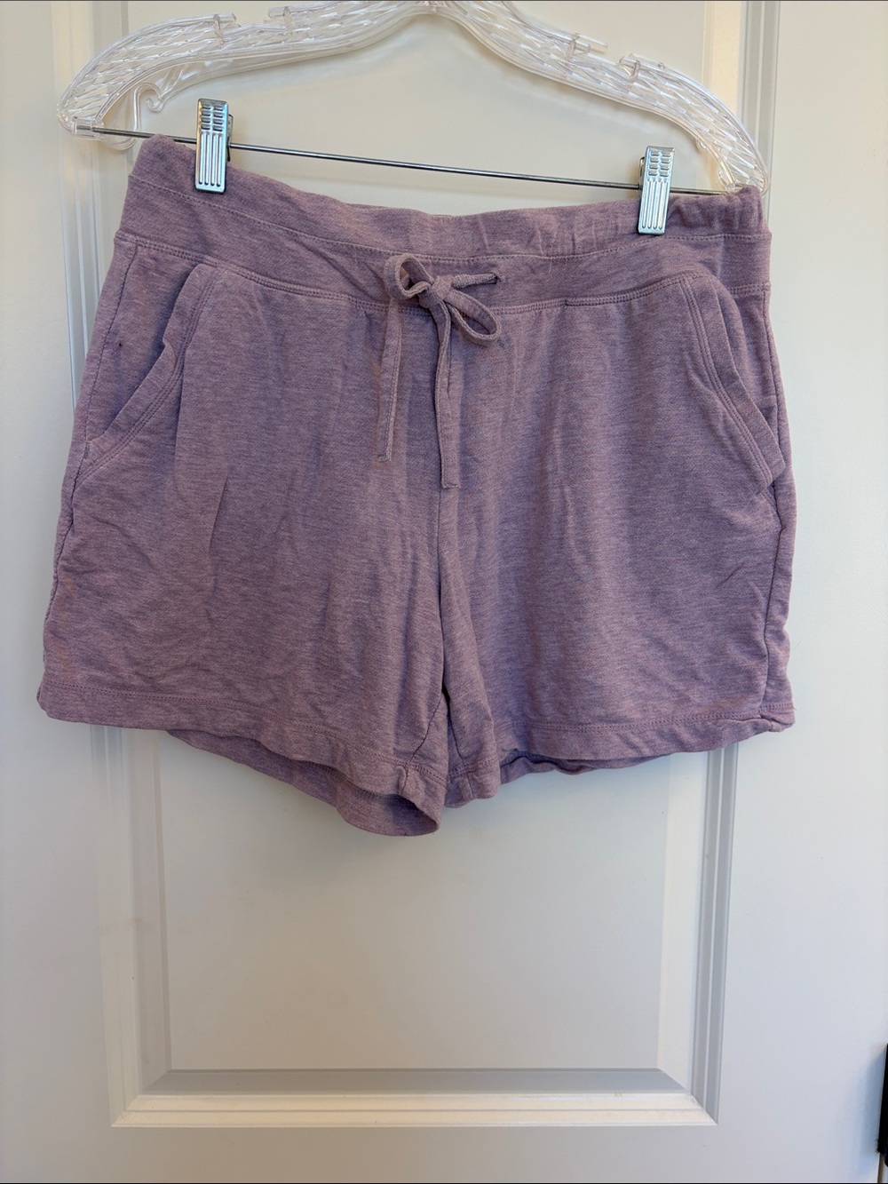 32 Degrees Women's Lavender Drawstring Athletic Shorts